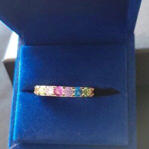 KURT GEIGER LONDON Multicolor Gemstone Ring